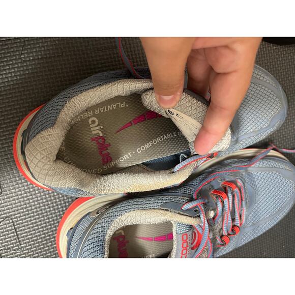 Topo Terraventure 2 Slate/Poppy Womens 6.5 Athletic Sneakers Shoes Train Running - Picture 7 of 8